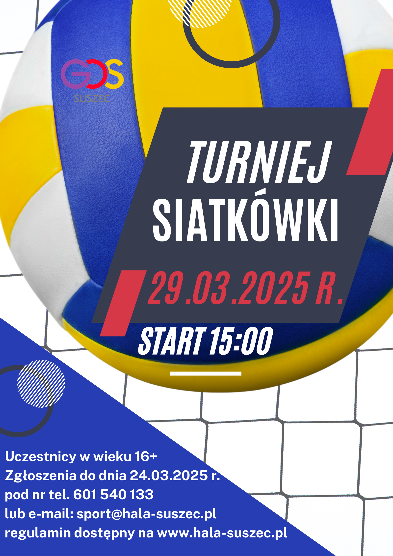 Turniej siatkówki 29.03.2025 r.