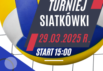 Turniej siatkówki 29.03.2025 r.