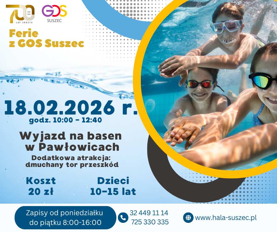 Ferie z GOS Suszec - dodatkowy wyjazd