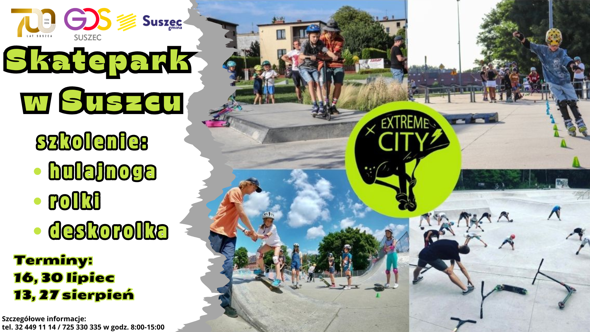 Extreme City - szkolenie na skateparku
